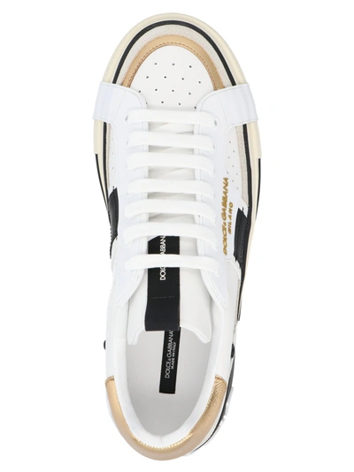 Shop Dolce & Gabbana New Portofino Sneakers White