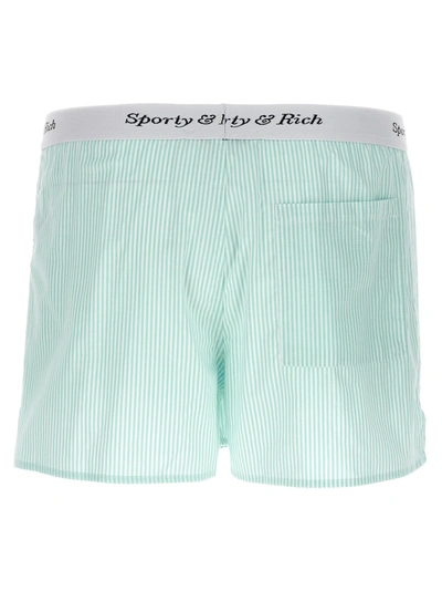 Shop Sporty And Rich Boxer Shorts Bermuda, Short Light Blue