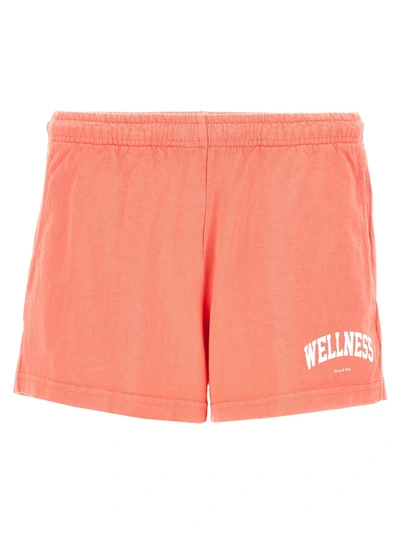Shop Sporty And Rich Wellness Ivy Disco Bermuda, Short In Pink