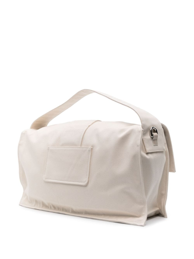 Shop Jacquemus Le Bambino De Voyage Handbag In White