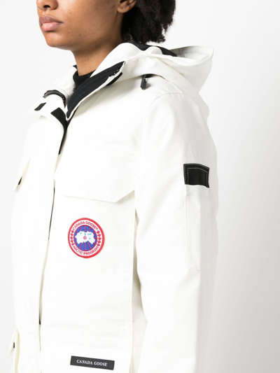 Shop Canada Goose Expedition Parka In White