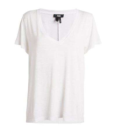 Shop Paige Zaya T-shirt In White