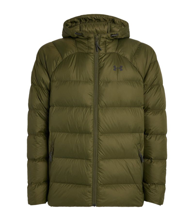 Shop Under Armour Storm Down-filled Jacket In Green