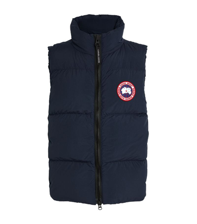 Shop Canada Goose Lawrence Puffer Gilet In Navy
