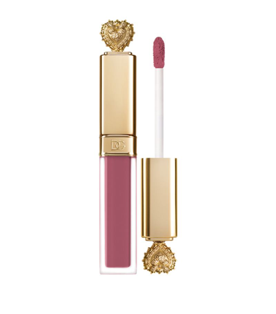 Shop Dolce & Gabbana Devotion Liquid Lipstick - No Transfer Matte Liquid Lip In Affetto