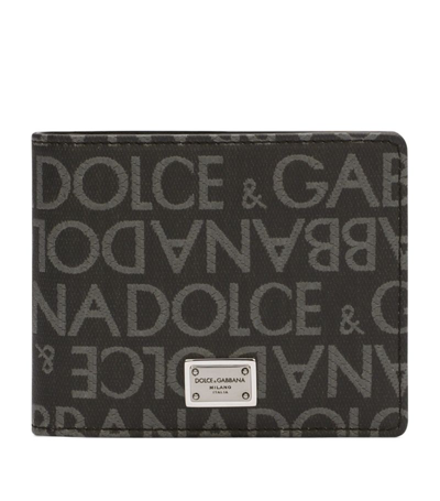 Shop Dolce & Gabbana Logo Bifold Wallet In Multi
