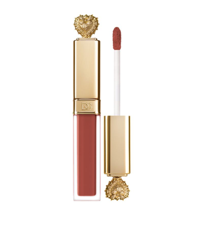 Shop Dolce & Gabbana Devotion Liquid Lipstick - No Transfer Matte Liquid Lip In Generosita