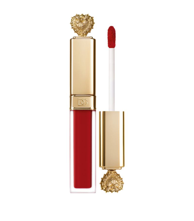 Shop Dolce & Gabbana Devotion Liquid Lipstick - No Transfer Matte Liquid Lip In Devozione