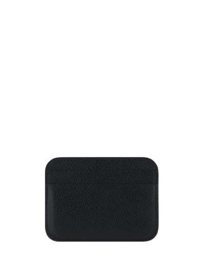 Shop Balenciaga Card Holder In Black/l White