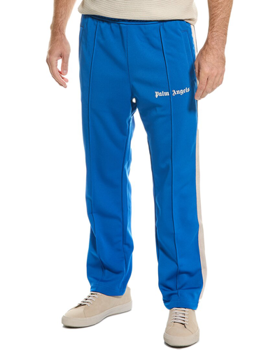 Shop Palm Angels New Slim Track Pant In Blue
