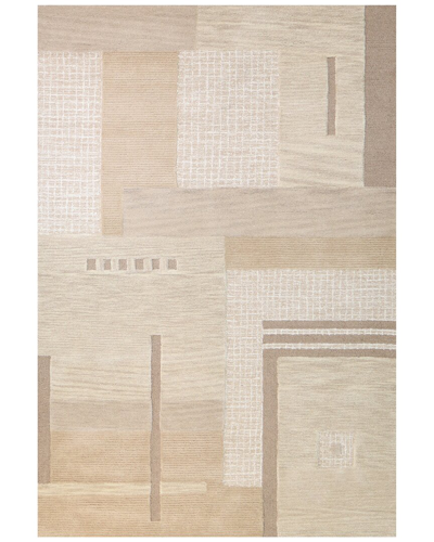 Bashian Rugs Bashian Niamh Transitional Wool Rug In Beige
