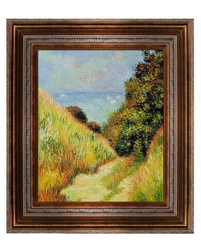 Shop Overstock Art Hand-painted Museum Masters Chemin De La Cavee Pourville By Claude Monet