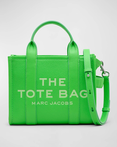 Shop Marc Jacobs The Small Leather Tote Bag In Apple