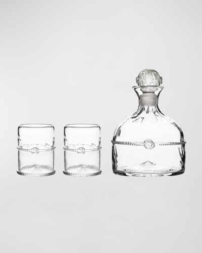 Shop Juliska Graham Decanter & Double Old-fashioned 3-piece Collection