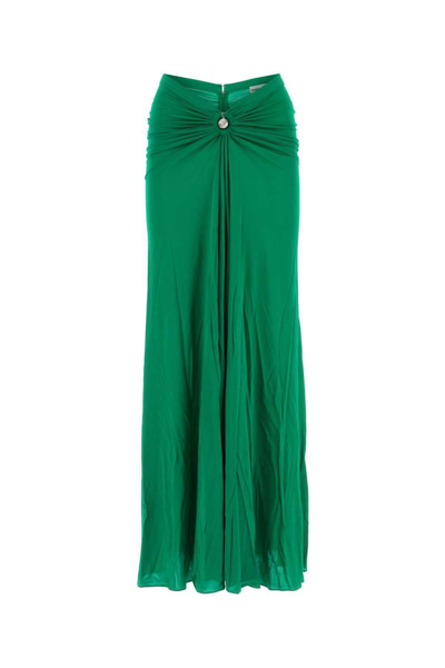 Shop Paco Rabanne Skirts In Green