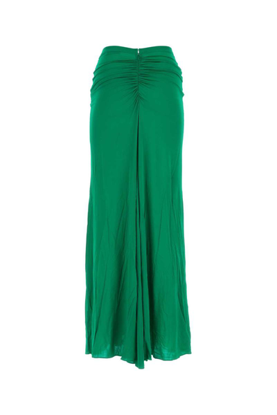 Shop Paco Rabanne Skirts In Green