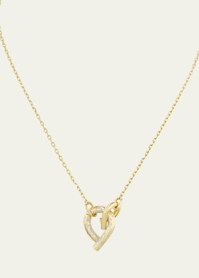 Shop Tabayer 18k Yellow Gold Fairmined Oera Necklace With Diamonds