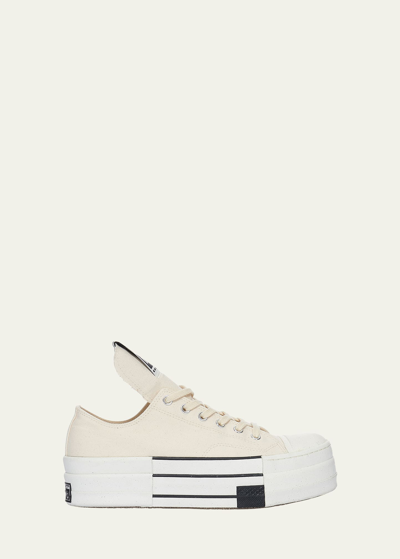 Shop Converse X Drkshdw X Drkshdw Low-top Court Sneakers In Natural