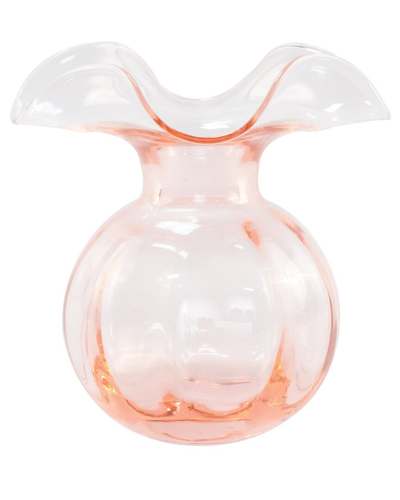 Shop Vietri Hibiscus Glass Pink Bud Vase With $8 Credit