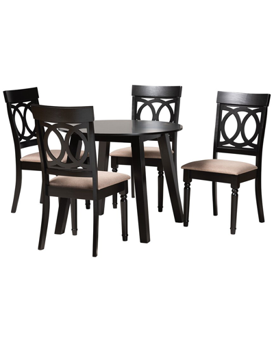 Shop Baxton Studio Charlotte Modern 5pc Dining Set