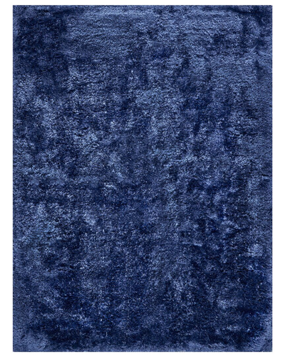 Exquisite Rugs Sumo Shag Polyester/microfiber Area Rug In Blue