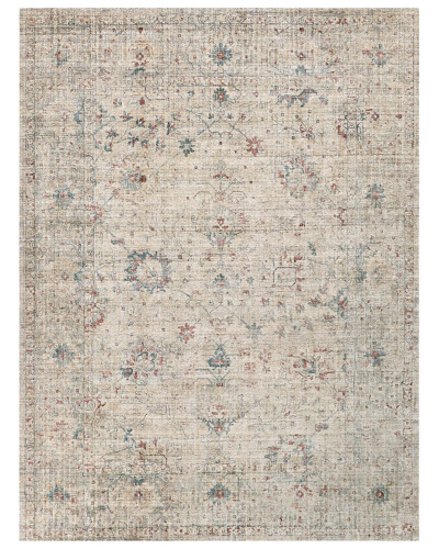 Exquisite Rugs Kensington Wool/bamboo Silk Area Rug In Beige