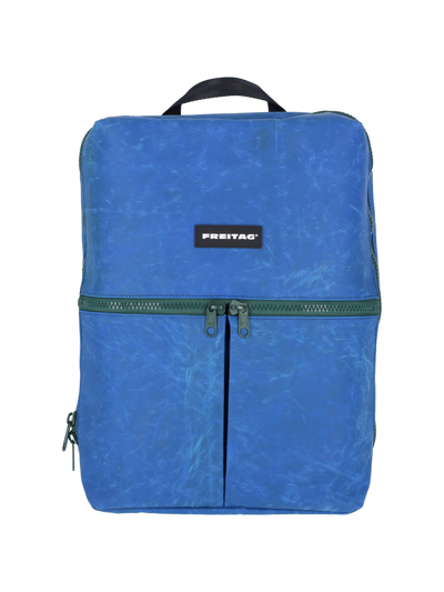 Shop Freitag "f49" Backpack In Blue