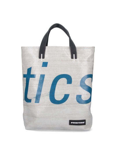 Shop Freitag "f202" Tote Bag In Gray