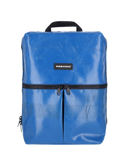 Shop Freitag "f49" Backpack In Blue