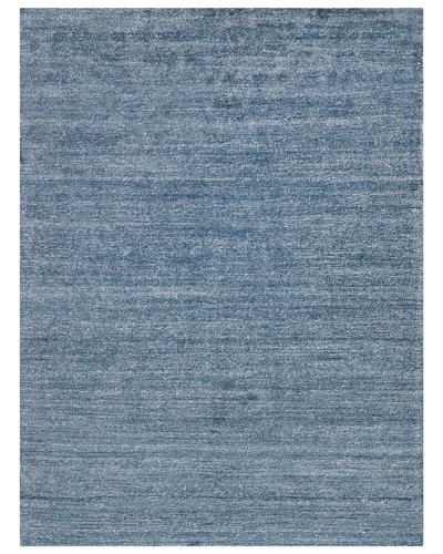 Shop Exquisite Rugs Plush Bamboo Silk/mohair Area Rug In Grey