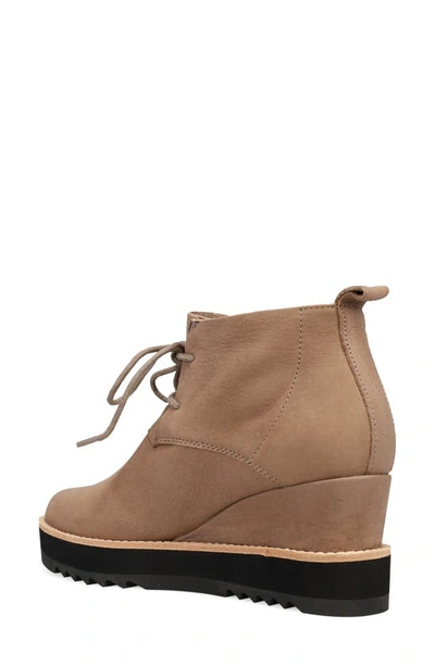 Shop Eileen Fisher Capa Wedge Chukka Boot In Falcon