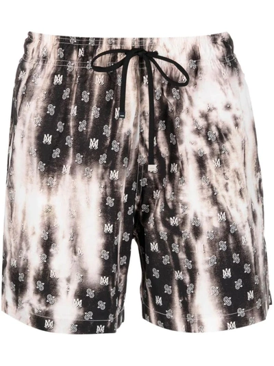 Amiri Men's Bleached Ma Paisley Silk Shorts In Multi-colour | ModeSens