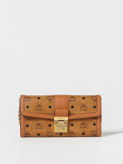 Shop Mcm Mini Bag  Woman Color Camel