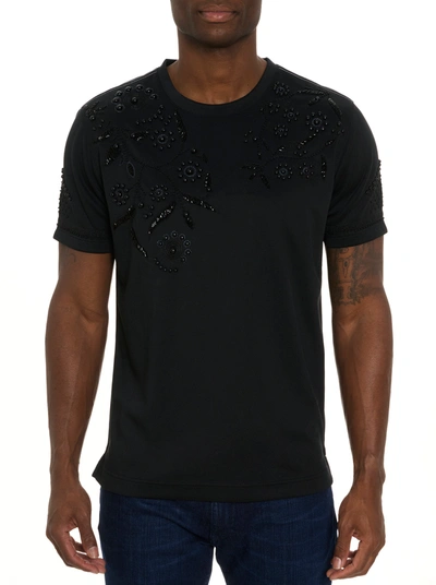 Shop Robert Graham Limited Edition Courting Jewels T-shirt In Black