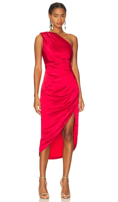 Shop Elliatt Cassini Dress In Red