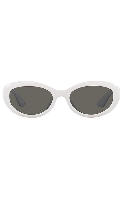 Shop Oliver Peoples X Khaite 1969c Sunglasses In White