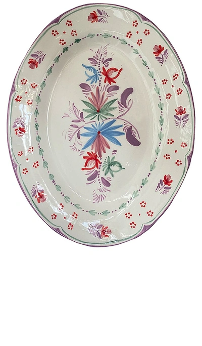 Shop Vaisselle Dinner Date Sharing Platter In Floral