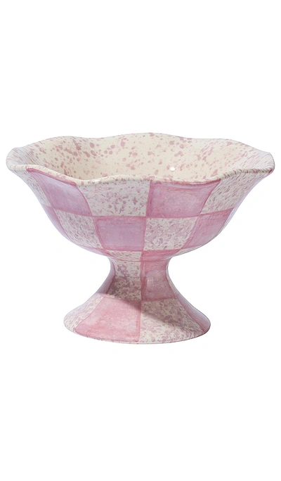 Shop Vaisselle Tutti Frutti Fruit Bowl In Baby Pink