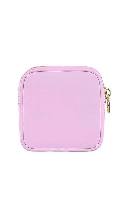 Stoney Clover Lane Clear Front Mini Pouch In Grape