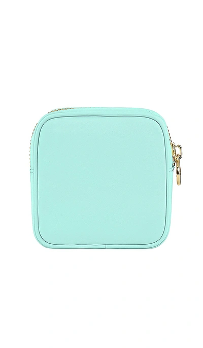 Stoney Clover Lane Clear Front Mini Pouch In Cotton Candy
