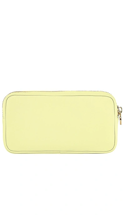 Stoney Clover Lane Clear Front Small Pouch In Banana