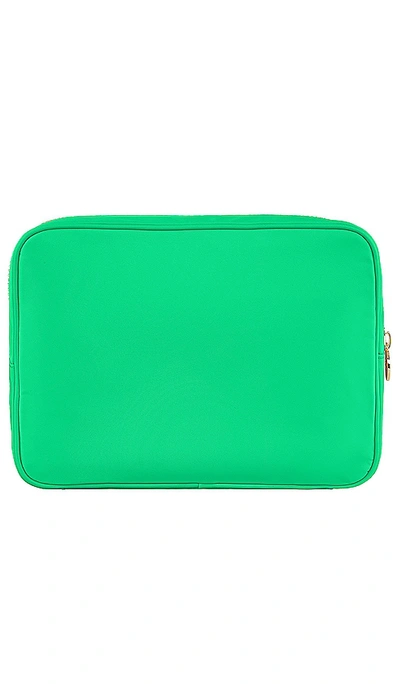 Stoney Clover Lane Clear Front Large Pouch In Avocado