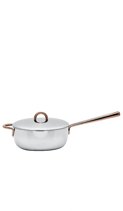 Shop Great Jones Saucy 8.5-inch Stainless Steel Saute Pan In N,a