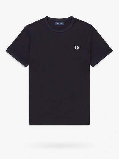 Shop Fred Perry T-shirt In Blue