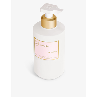 Shop Maison Francis Kurkdjian À La Rose Scented Body Lotion