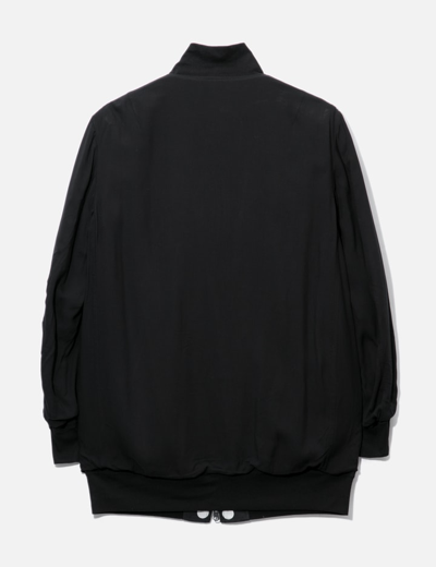 Shop Groundy Ground Y Reversible Polka Shirt Jacket In Black