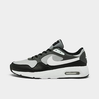 Shop Nike Men's Air Max Sc Casual Shoes In Black/white/iron Grey/blue Tint