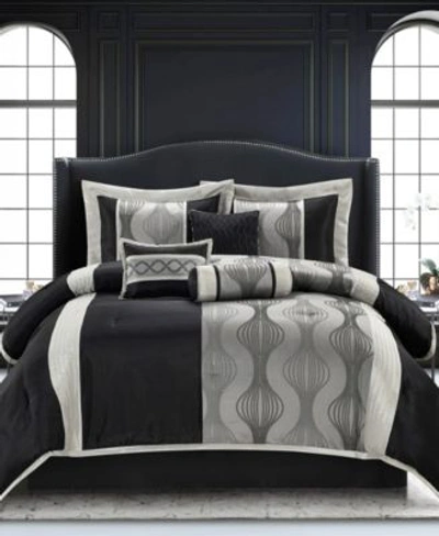 Shop Nanshing Larsa Comforter Sets In Black