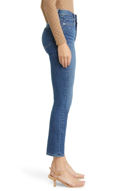 Shop Paige Cindy High Waist Ankle Straight Leg Jeans In Legendary