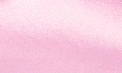 Shop Mach & Mach Audrey Crystal Detail Ballerina Flat In Satin Pink